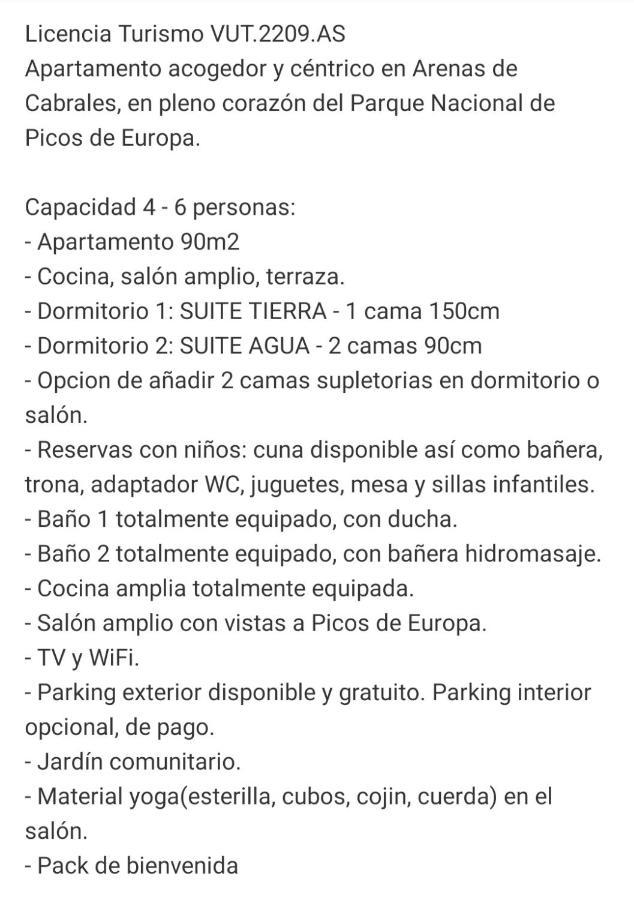 Apartamento Llar Del Cares Arenas De Cabrales Exterior photo